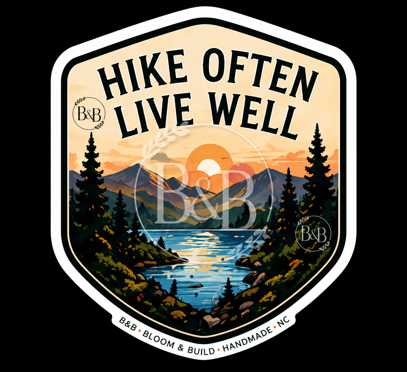Hiking collection (full set 15 stickers)