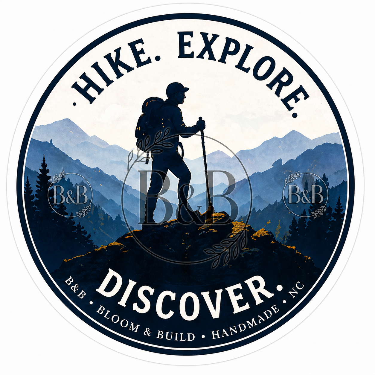 Hiking collection (full set 15 stickers)