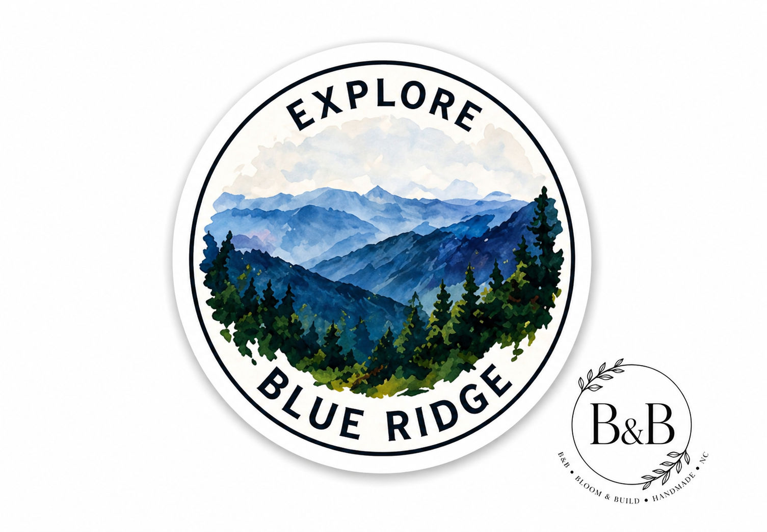 Blue Ridge Mountain Collection (full set 15 stickers)