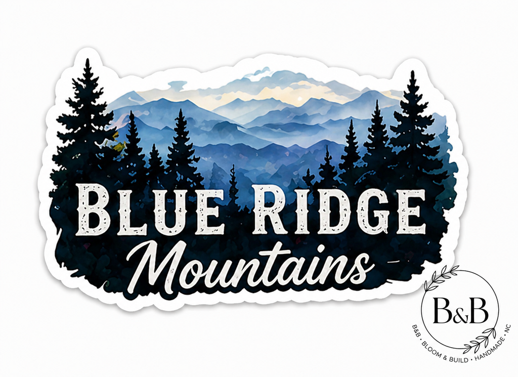 Blue Ridge Mountain Collection (full set 15 stickers)