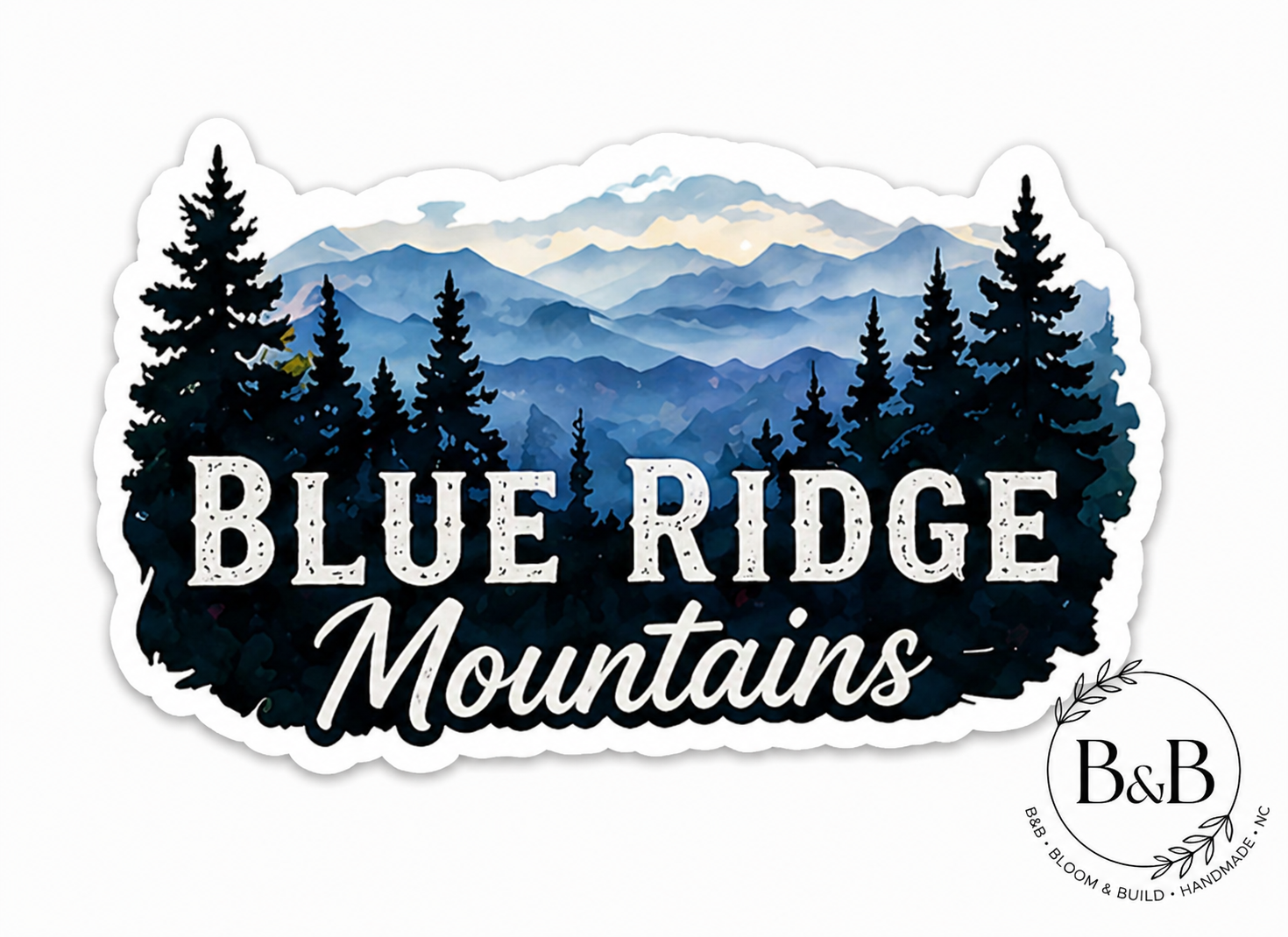 Blue Ridge Mountain Collection (full set 15 stickers)