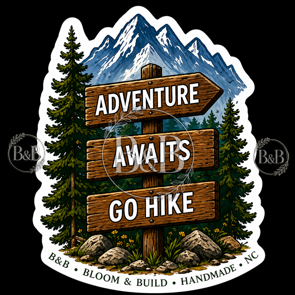 Hiking collection (full set 15 stickers)