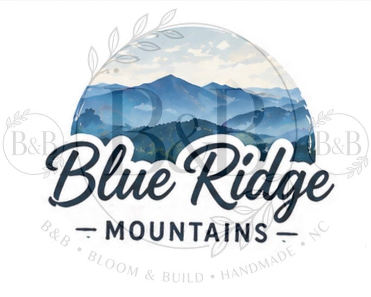 Blue Ridge Mountain Collection (full set 15 stickers)