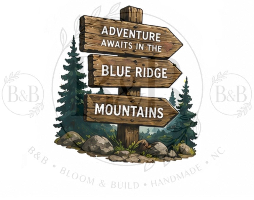 Blue Ridge Mountain Collection (full set 15 stickers)