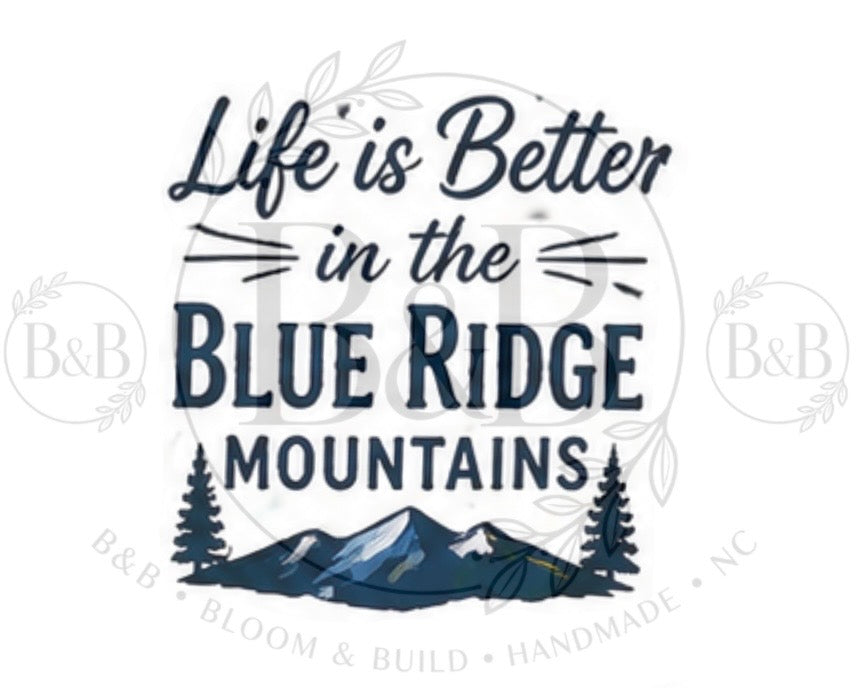Blue Ridge Mountain Collection (full set 15 stickers)
