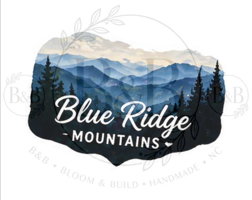 Blue Ridge Mountain Collection (full set 15 stickers)