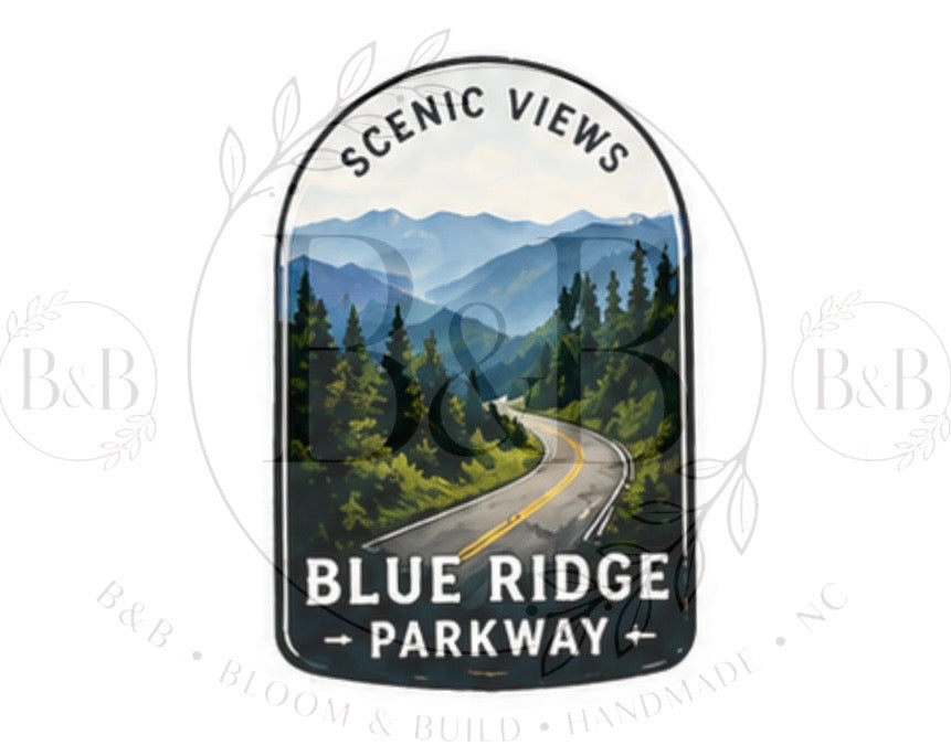 Blue Ridge Mountain Collection (full set 15 stickers)